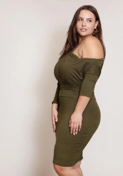 Asoph Women Clothing Plus Size One Shoulder Bodycon Dress -Mini Dress Store 2002490 125 3