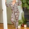 Asoph Plus Size Exotic Printed Women Jumpsuit -Mini Dress Store 2010499 147 1