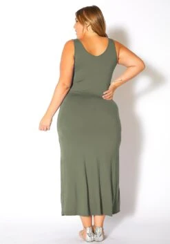 Bellatrix Plus Size Sleeveless Scoop Neck Maxi Dress -Mini Dress Store 2011151 125 6
