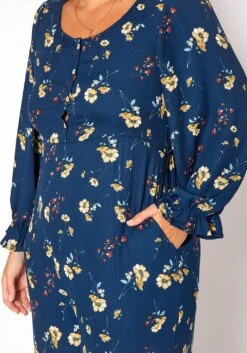 Asoph Plus Size Floral Print Flare Jumpsuit -Mini Dress Store 2018484 117 4