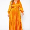 Plus Size Pleated Maxi Flare Dress 1 Plus Size Pleated Maxi Flare Dress -Mini Dress Store 2019068 001 2