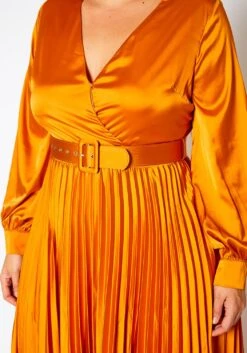 Plus Size Pleated Maxi Flare Dress -Mini Dress Store 2019068 001 6