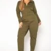 Plus Size Olive Cargo Jumpsuit -Mini Dress Store 2019555 125 1