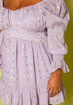 Plus Size Polka Dot Off Shoulder Mini Dress 11 Plus Size Polka Dot Off Shoulder Mini Dress -Mini Dress Store 2019775 001 4