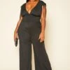 Plus Size Side Cleavage Jumpsuit -Mini Dress Store 2020304 001 1