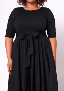 Plus Size Fit & Flare Mini Dress -Mini Dress Store 2020462 004 5