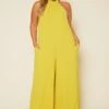 Plus Size Halter Top Jumpsuit -Mini Dress Store 2020475 003 1