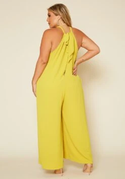 Plus Size Halter Top Jumpsuit -Mini Dress Store 2020475 003 5