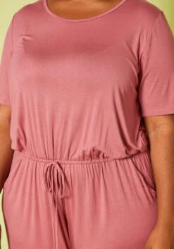 Plus Size Lounge Wide Leg Jumpsuit -Mini Dress Store 2020711 002 5