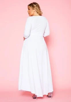 Plus Size Effortless Fit & Flare Maxi Dress -Mini Dress Store 2021153 001 4