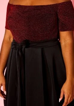 Plus Size Embellished Fit & Flare Dress -Mini Dress Store 2021371 001 4