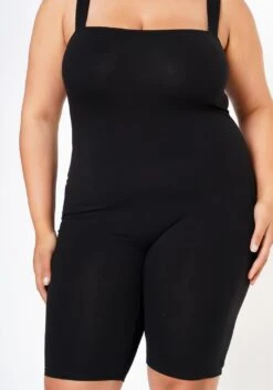 Plus Size Simply Flawless Cotton Cami Romper -Mini Dress Store 2022590 001 4