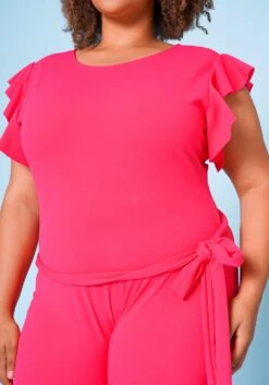 Plus Size Occasional Biker Romper -Mini Dress Store 2022643 003 4