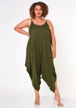 Plus Size Harem Cami Jumpsuit -Mini Dress Store 2022665 003 1