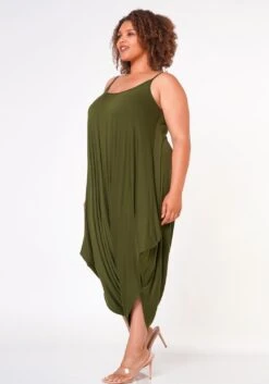 Plus Size Harem Cami Jumpsuit -Mini Dress Store 2022665 003 3