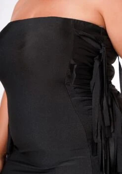 Plus Size Side Fringe Hem Bodycon Tube Dress -Mini Dress Store 2022671 001 4